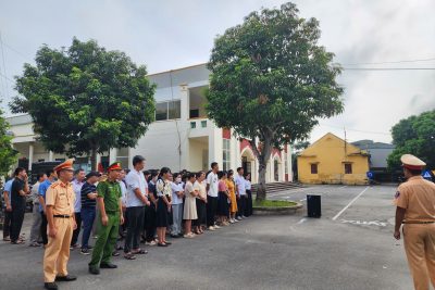 THAM GIA TẬP HUẤN KỸ NĂNG THAM GIA GIAO THÔNG AN TOÀN, NĂM HỌC 2026-2027