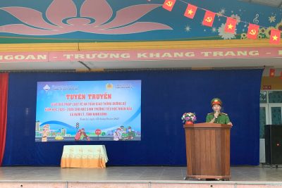 TUYÊN TRUYỀN GIÁO DỤC PHÁP LUẬT VỀ ATGT ĐƯỜNG BỘ CHO HS NĂM HỌC 2025-2026.