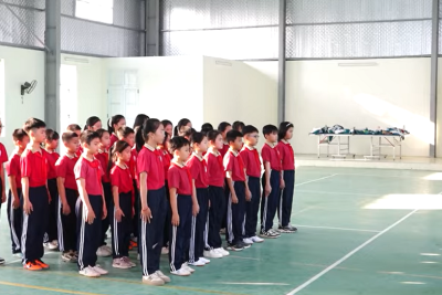 THAM DỰ HỘI THI VẬN DỤNG CHIẾN LƯỢC 6C TRONG DẠY HỌC GDTC Ở TIỂU HỌC