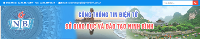 SỞ GIÁO DỤC ĐÀO TẠO TỈNH NINH BÌNH