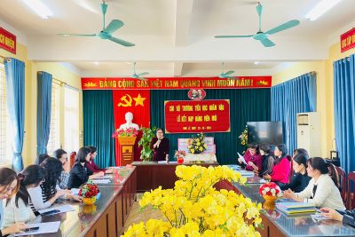 ẢNH LỄ KẾT NẠP ĐẢNG VIÊN MỚI NĂM HỌC 2025-2026